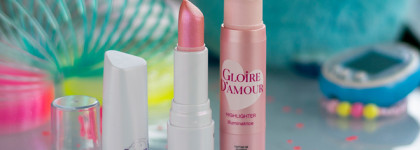 Хайлайтер-стик Gloire D'Amour и дуохромная помада Aura от Vivienne Sabo: поймать за хвост атмосферу 90-х