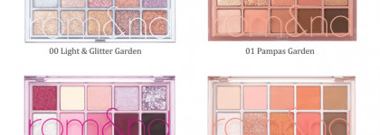 Корейская блестяшка: палетка Rom&Nd Better Than Palette 00 Light & Glitter Garden
