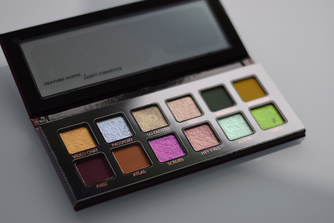 Adept Cosmetics Heather Austin Palette