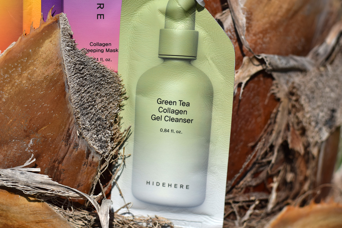 Hidehere Green Tea Collagen Gel Cleanser