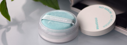 Лучшая матирующая пудра для моей комби-кожи: Innisfree No-sebum AC powder
