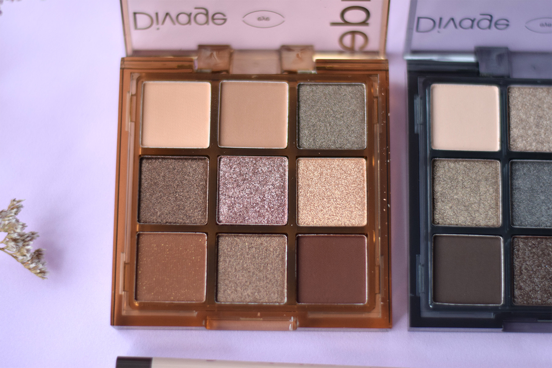 Палетка теней Divage Easy Nude tanned eyeshadow palette