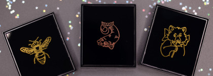 Прессованные продукты от Tammy Tanuka: хайлайтеры Нектар Власти, Пухлянчик и румяна Рыбий Стыд