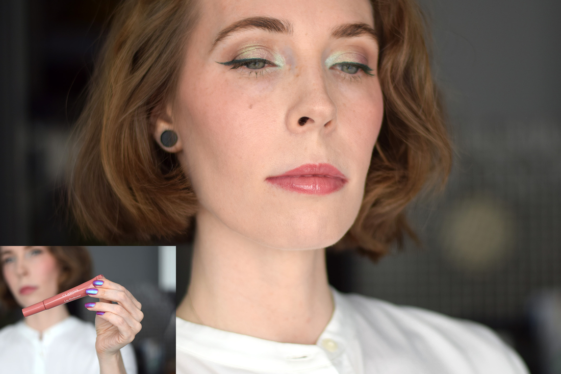 Clarins Natural Lip Perfector в оттенке 16 Intense rosebud