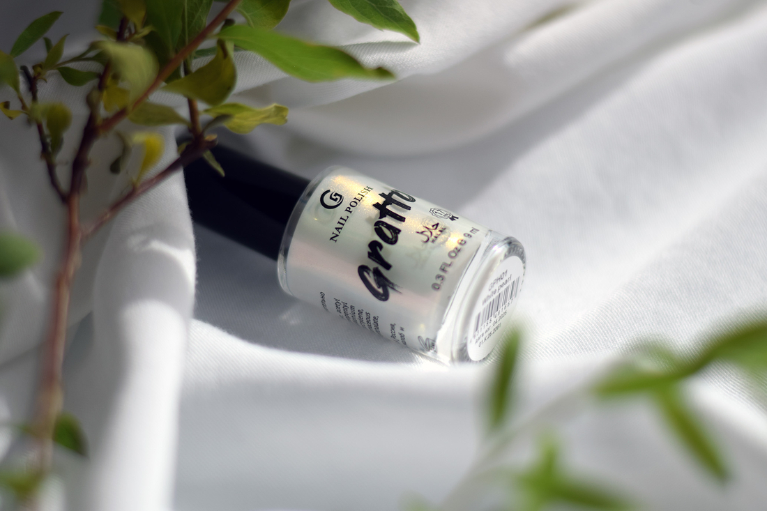 Grattol Color Nail Polish White pearl
