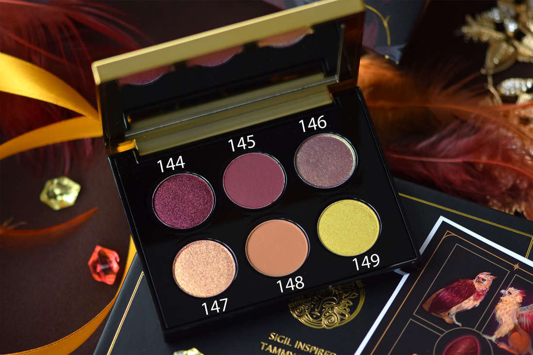 Оттенки и их нумерация в палетке