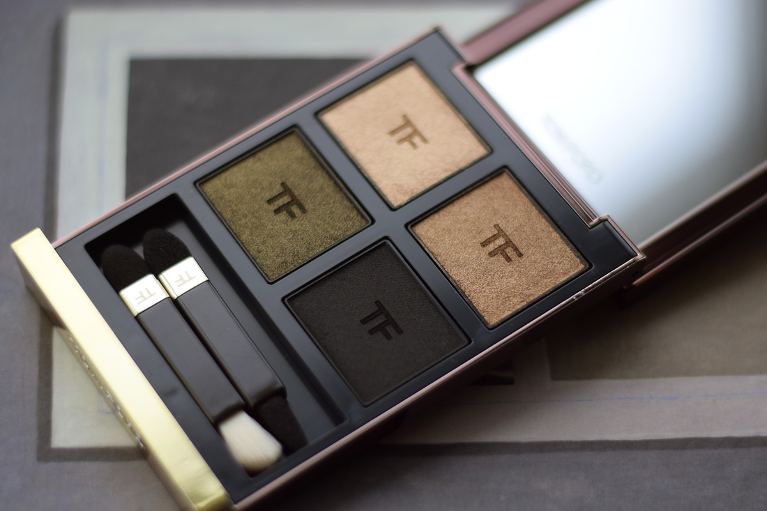 Оттенки Tom Ford Eye Color Quad Creme Olive Smoke