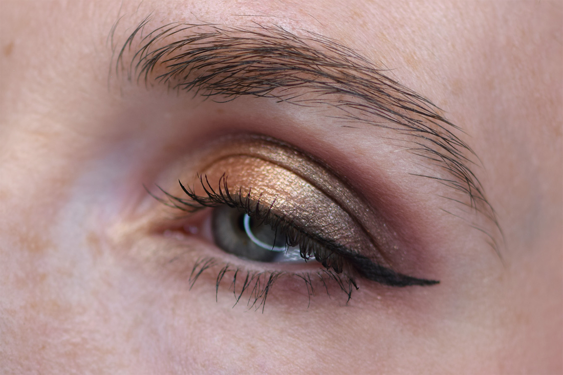 Макияж с Tom Ford Eye Color Quad Creme Peach Glamour