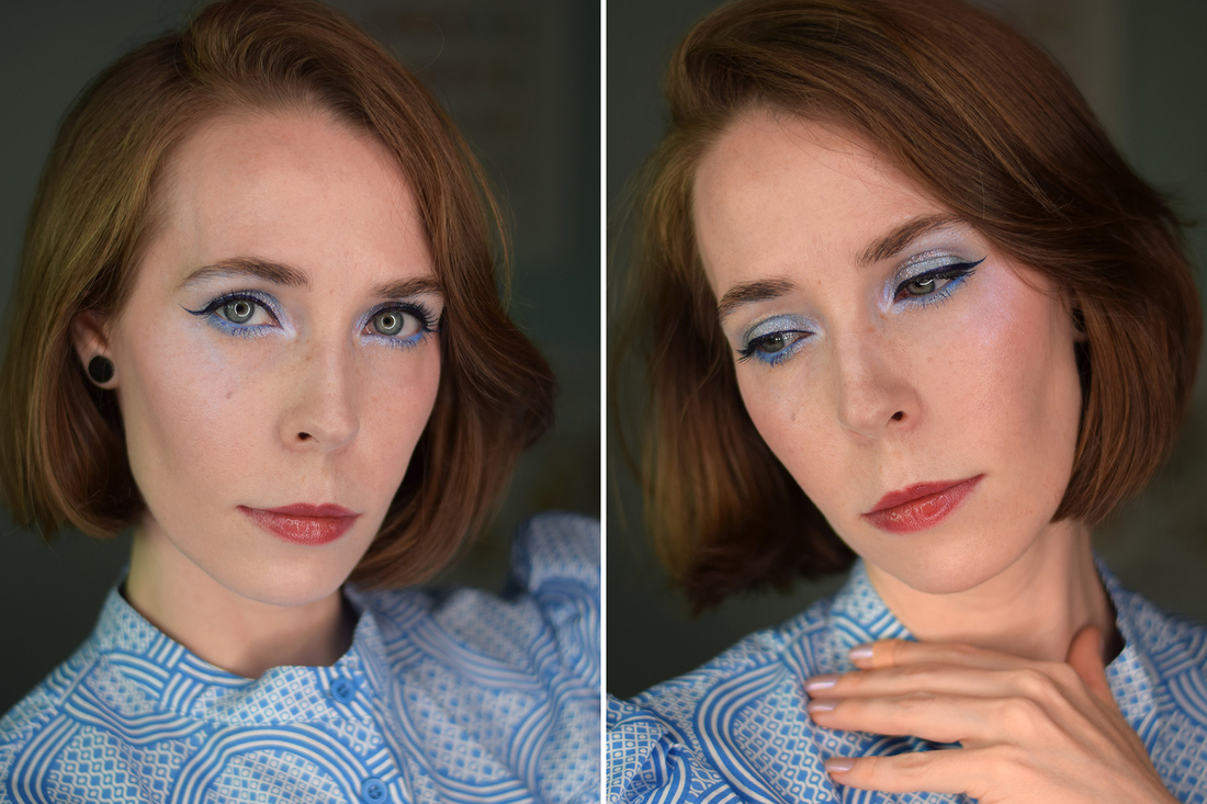 Макияж с Clinique almost lipstick в оттенке Black Honey