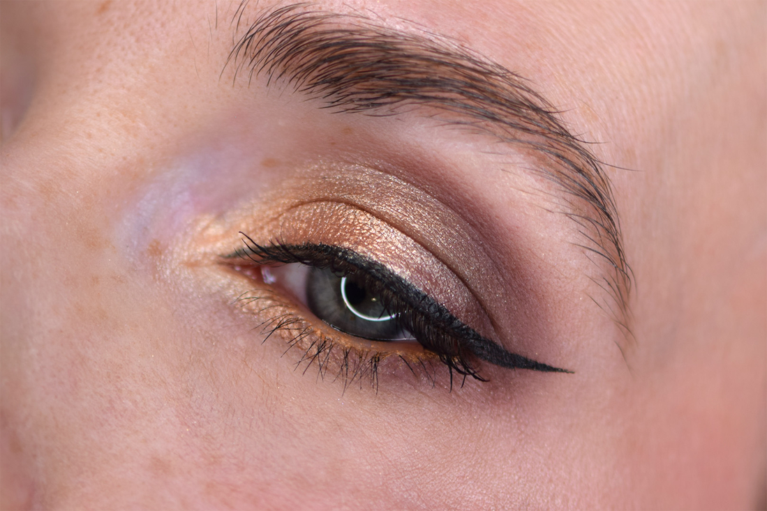 Макияж с Tom Ford Eye Color Quad Creme Peach Glamour