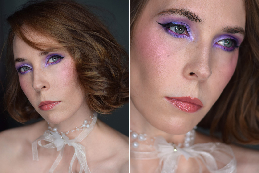 Общий образ с Rom&nd Glasting Color Gloss в оттенке 04 Grapy Way