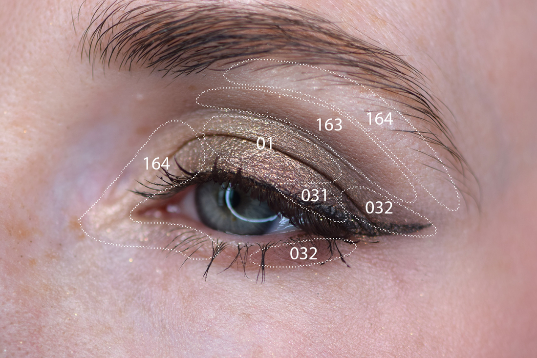 Схема макияжа