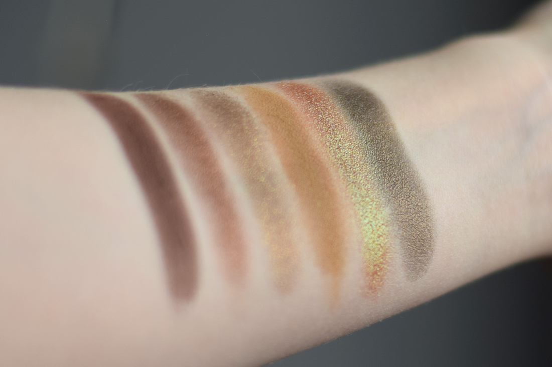 От кисти к локтю: 028, 030, 029, 01, 031, 032