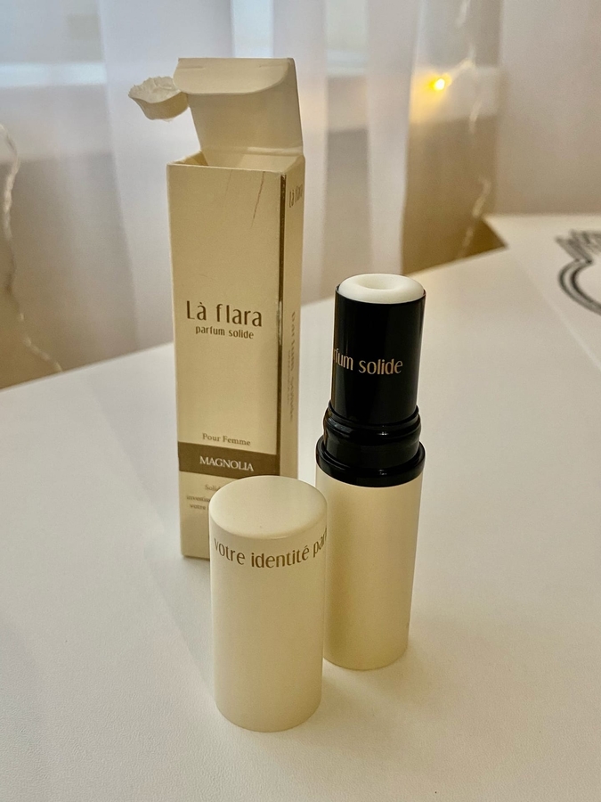 Корейские твердые духи La flara Magnolia