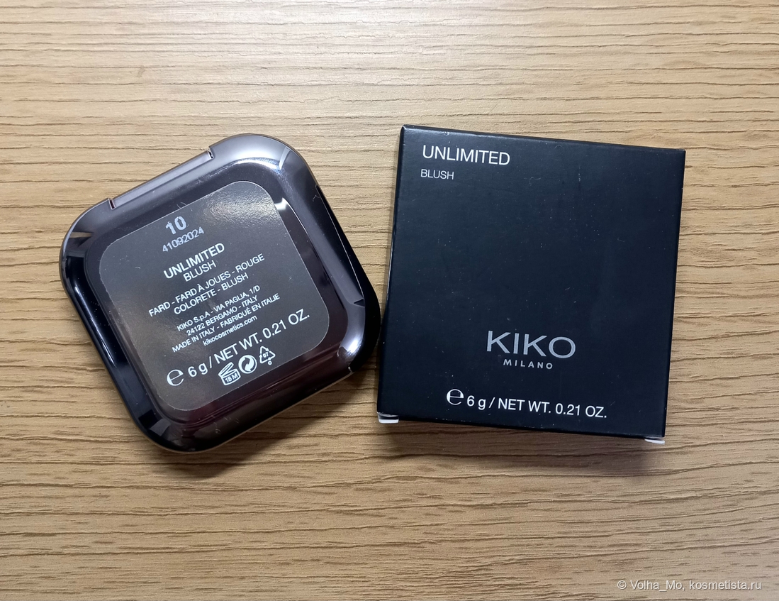 Kiko Milano Unlimited Blush 10 warm mauve