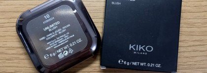 Kiko Milano Unlimited Blush 10 warm mauve. Двуличные румяна