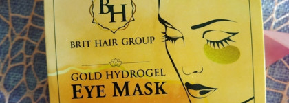 Патчи гидрогелевые Brit Hair Group с частицами золота