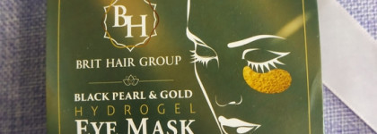 Патчи Brit Hair Group с золотом и чёрным жемчугом