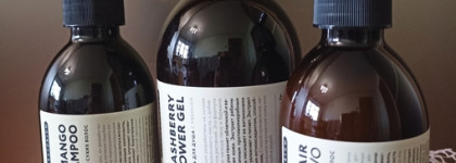 Российский бренд Laboratorium: гель для душа, шампунь и бальзам для сухих волос