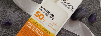 Солнцезащитное средство для лица и кожи вокруг глаз Anthelios Uvmune400 Солнцезащитный невидимый флюид Spf50+/ PPD56