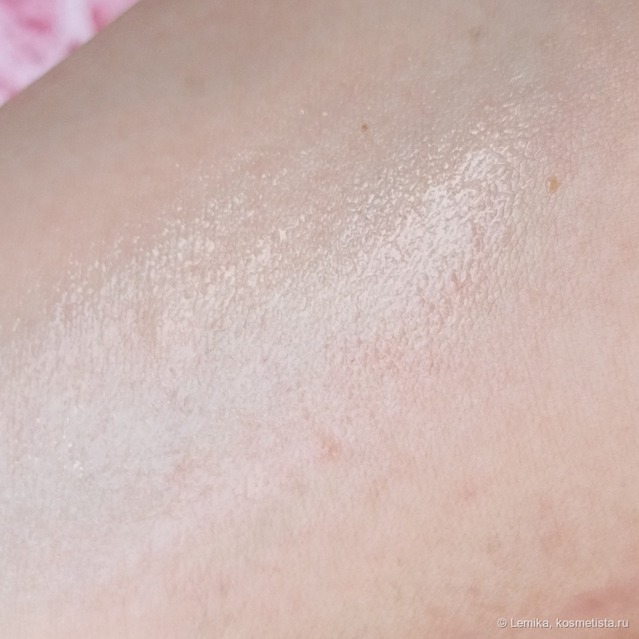 Сразу после нанесения сыворотки