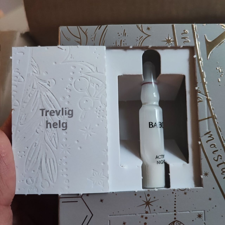 Первая ампула после которой я проснулась с сильным отеком