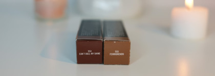 MAC Lustreglass Sheer-Shine Lipstick - моя любимая текстура от MAC в оттенках Can’t Dull My Shine и Femmomenon
