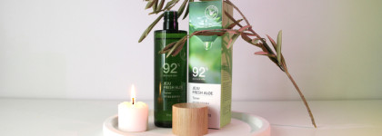 The Saem Jeju Fresh Aloe эмульсия и тонер. Красивые баночки, а что внутри?