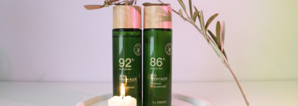 The Saem Jeju Fresh Aloe эмульсия и тонер. Красивые баночки, а что внутри?