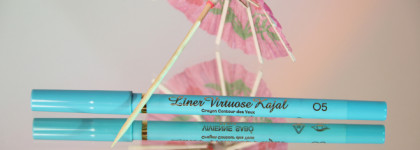 Аквамариновые смоки с карандашом для глаз Liner Virtuose от Vivienne Sabo в оттенке 05