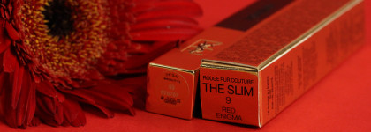 Red week: Люксовая драма на губах с YSL Rouge Pur Couture The Slim Lipstick в оттенке №9 Red Enigma