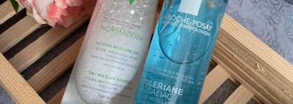 Такое разное очищение: LRP Rosaliac Micelar Make-up Removal Gel и Micellar solution 3in1 Vichy Normaderm