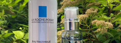Частичка летнего ухода: Vichy Minéral 89 Booster Quotidien Fortifiant и LRP Thermal Spring Water