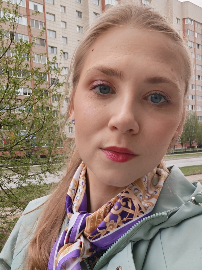 Быстро-селфи на прогулке, глянец ушёл