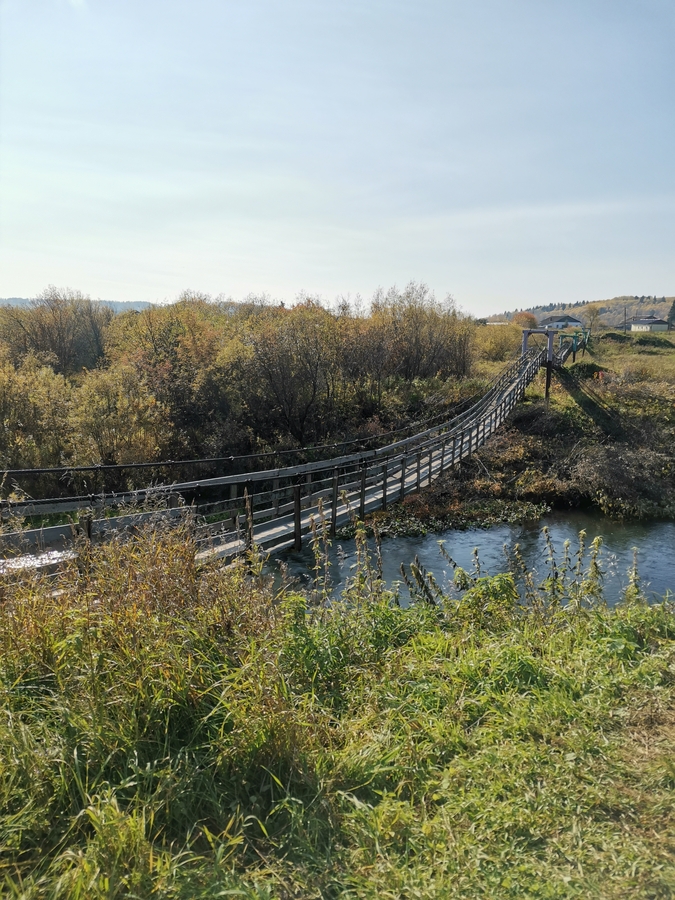 Село Суенга, сейчас там построена эко-тропа