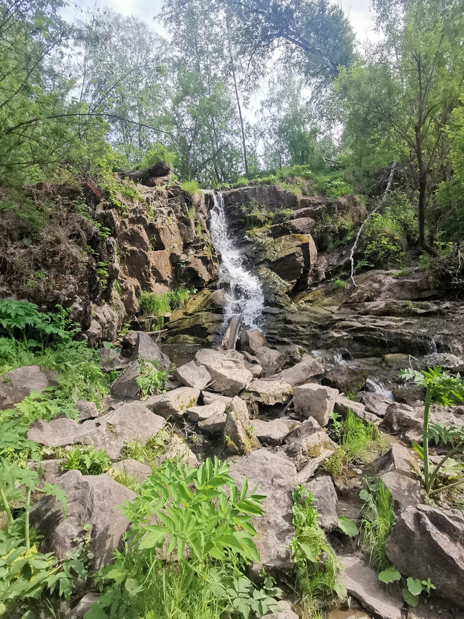 Природный водопад Бучило