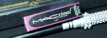 Готика в душе! Помада MAС Macximal Sleek Satin 805 Cyber. Палитра февраля Cultist Robe Palette