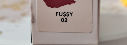 Отличная сияющая помада Fenty Beauty Gloss Bomb Stix в оттенке Fussy 02