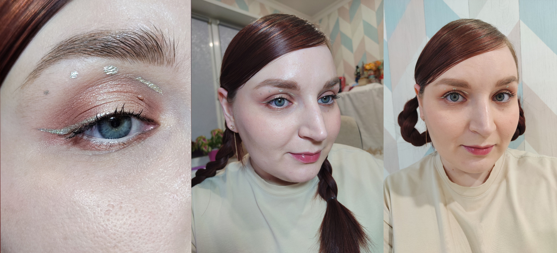 Макияж с самой светой сияшкой