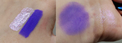 Лучше обходить стороной: Estrade Matte & Shine жидкие двусторонние тени, оттенок 76. Violet palette