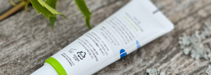 Лучший санскрин на физических фильтрах 2024: Round Lab Birch Moisturizing Mild-Up Sunscreen SPF 50+ PA++++