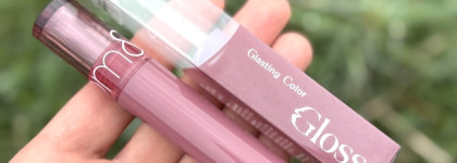 Незаменимый спаситель: блеск Rom&nd Glasting Color Gloss 05 Dim Mauve. Свои губы, только красивые