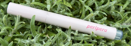 Глянец в форме сердечка: Peripera Heart Jam Glow Lip 08 Peach Crumble