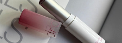 Лучшая увлажняющая помада Rom&nd Glasting Melting Balm в ярком, но нежном оттенке 07 Mauve Whip