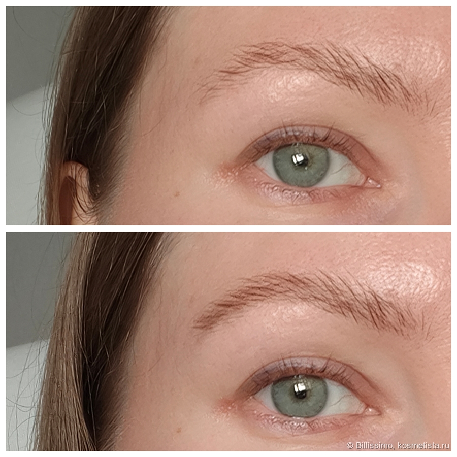 Сверху до, снизу после. Дневное освещение