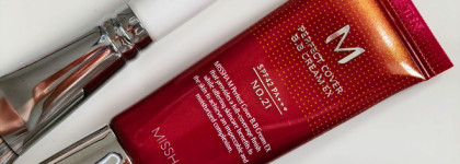 Тональный BB крем Missha Perfect Cover в оттенке 21 для жирной и чувствительной кожи