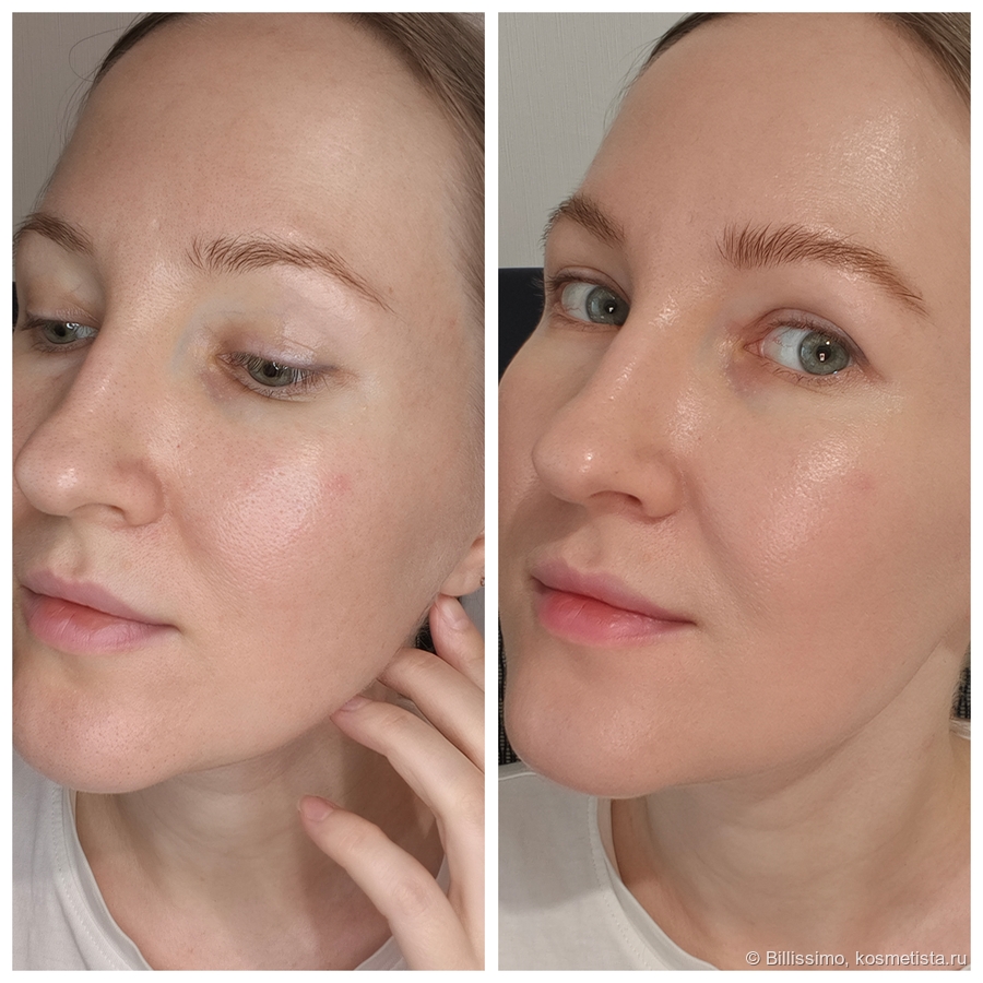 Нанесение тона кистью