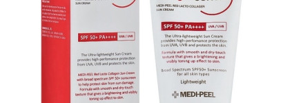 Пробиотики против ультрафиолета - в солнцезащитном креме Medi-Peel Red Lacto Collagen Sun Cream