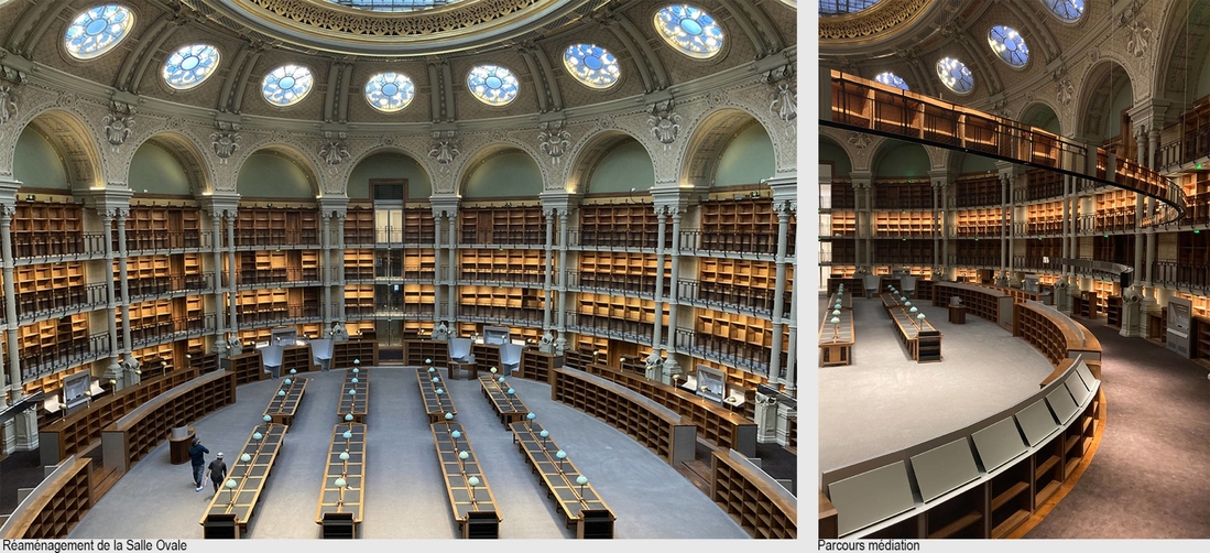 Национальная библиотека Франции, послужившая вдохновением флешмоба.