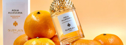 Беззаботный искрящийся мандарин в основе аромата Guerlain Aqua Allegoria Mandarine Basilic